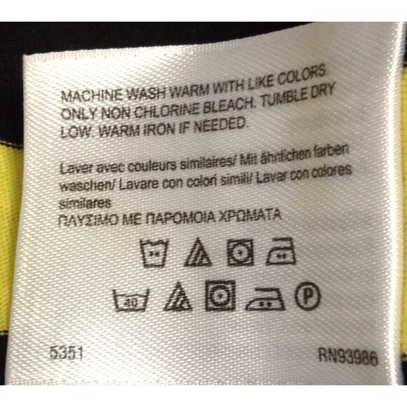 Vtg Brooks Brothers Polo Shirt Men XL Striped Rugby Old Money Academia Logo 90s - Picture 9 of 9